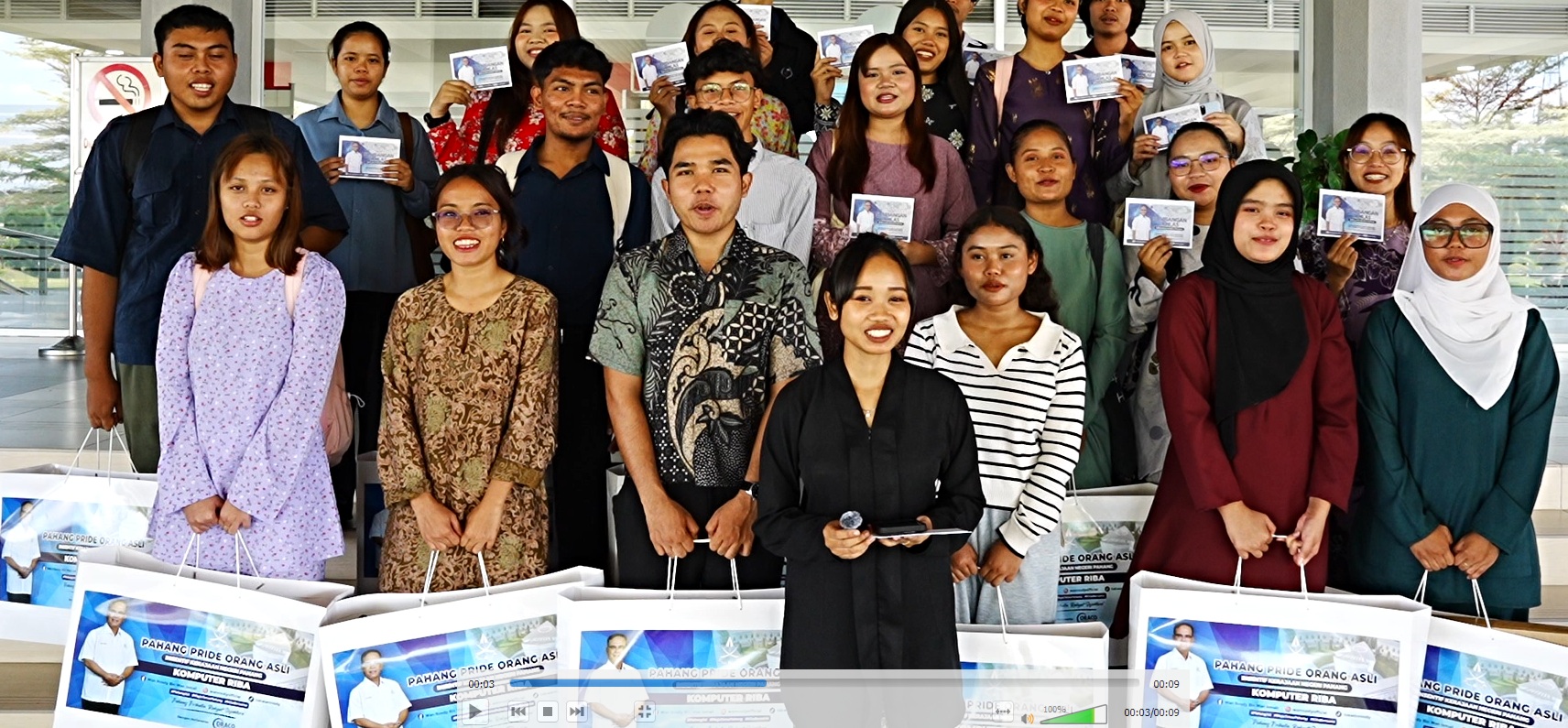 RM2.25 Juta Serahan Komputer Riba Diterima Oleh 539 Pelajar Orang Asli Institut Pegajian Tinggi Sepanjang Tahun 2023 - 2025